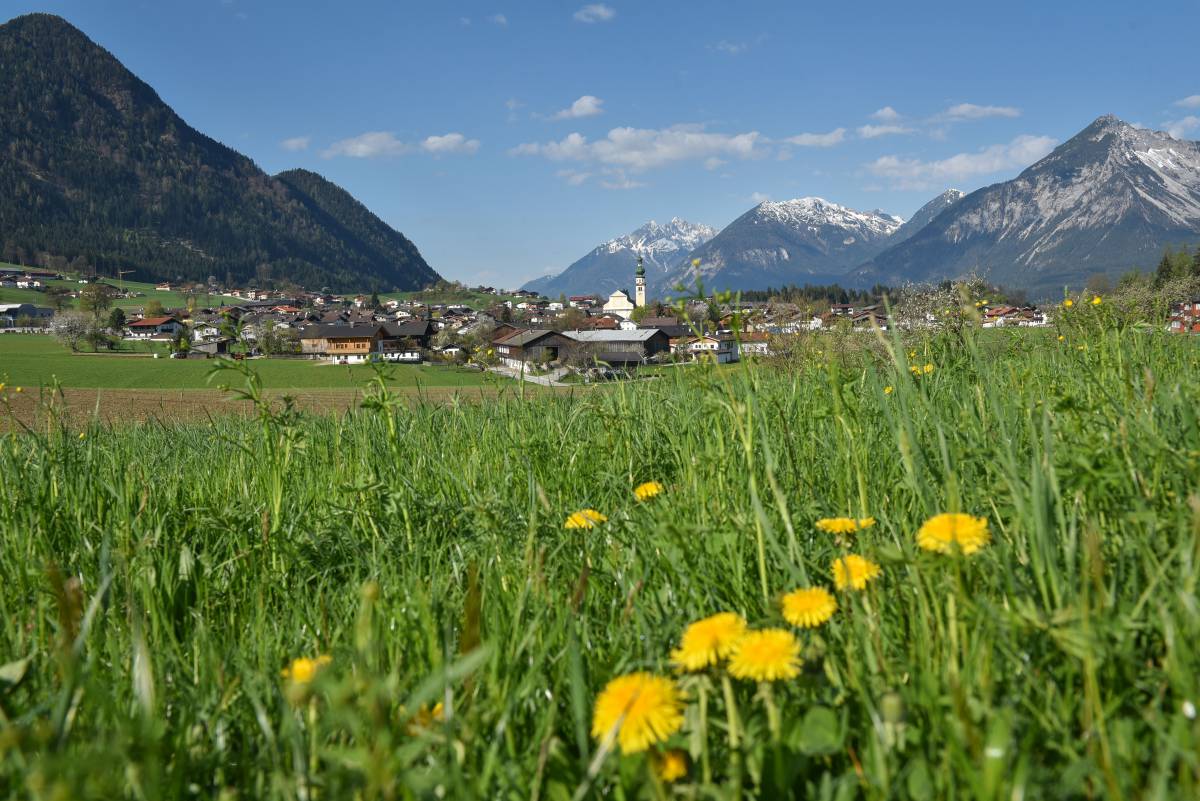 Hoteleingang Hotel Der Kirchenwirt in Reith im Alpbachtal